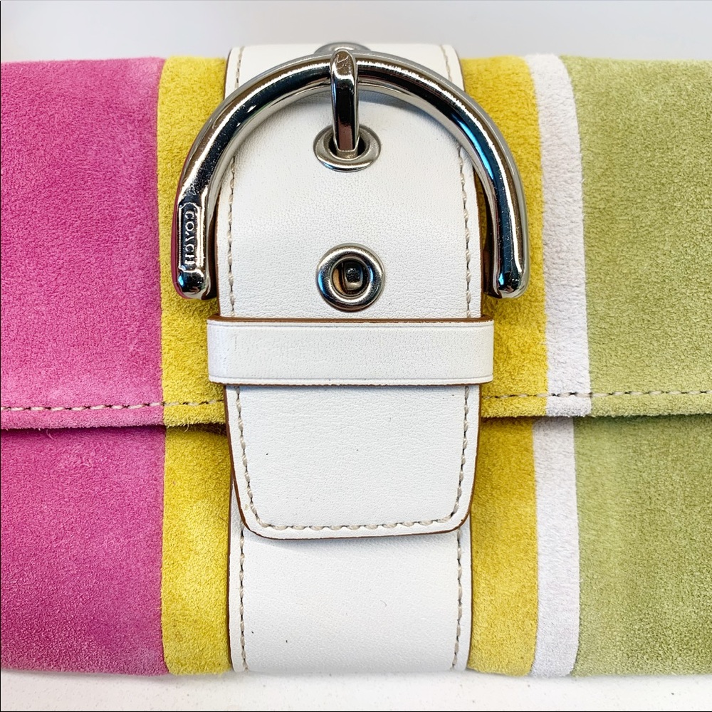 COACH Soho Suede Clutch Wallet - Picture 3 of 12